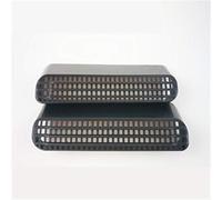 ZEMNLO 2PCS Sedile AC Calore Pavimento Aria condizionata Condotto di sfiato Uscita Griglia di copertura, for BMW, for X3 2012-2017 X4 F26 2014 2015 2016 2017 Accessori auto Copertura del condotto dell