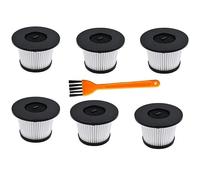 ZEMNLO Aspirapolvere lavabili Filtro HEPA di ricambio, for MooSoo K24 K27 Aspirapolvere con filo, Accessori for parti filtranti Manutenzione del filtro dell'aspirapolvere(Size:6pcs)