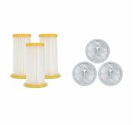 ZEMNLO Filtro for aspirapolvere e filtro HEPA for uscita aria, for FC8208 FC8250 FC8260 FC8262 FC8264 Accessori for aspirapolvere Manutenzione del filtro dell'aspirapolvere(Size:SET 3)