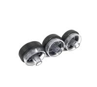ZEMNLO For Ford, Focus 2 MK2, 3 MK3, Mondeo, pezzi/set Manopola aria condizionata in lega di alluminio AC Pulsante interruttore controllo del calore Manopola dell'aria condizionata per auto(Schwarz)