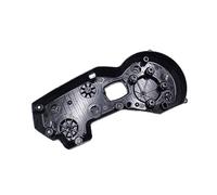 ZEMNLO, for FZ1 FZ1N FZ1S Doppio Cambio Moto Tachimetro Custodia Strumento Calibro Contachilometri Contagiri Copertura dell'alloggiamento Display per strumenti per motociclette(BLACK C)