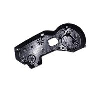 ZEMNLO For il motociclo Contagiri Misuratore Custodia FZ1 FZ1N FZ1S FZ6 FZ6N XJ6 Doppio Sterzo Misuratore Custodia di Ricambio Display per strumenti per motociclette(BLACK Bottom)