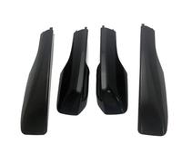 ZEMNLO For TOYOTA, for RAV4, for XA30 2006-2012 4 pezzi portapacchi guscio protettivo copertura anteriore posteriore nera barra portabagagli for tetto ricambio Terminale per barra portapacchi per auto