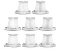 ZEMNLO For Xiaomi, for Mijia, Handy Aspirapolvere, SSXCQ01XY Home Car Mini Wireless Filtro Hepa Parti di ricambio Accessori di ricambio H13 Manutenzione del filtro dell'aspirapolvere(Size:8 filters)