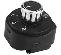 ZEMNLO Interruttore specchietto retrovisore auto, for POLO, 6RD 959 565B 6RD959565B manopola laterale Controllo pulsante di regolazione Interruttore specchietto retrovisore auto