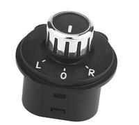 ZEMNLO Interruttore specchietto retrovisore auto, for POLO, 6RD959565B di regolazione elettrico Pulsante manopola controllo Interruttore specchietto retrovisore auto