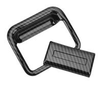 ZEMNLO Rivestimento maniglia vano portaoggetti Co-Pilot in fibra di carbonio, for NISSAN, Navara Frontier NP300 2015 2016 2017 2018 2019 Maniglia del vano portaoggetti