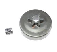 ZEMNLO Tamburo frizione 3/8"-6T, for Oleo-Mac 936 937 940 941 941C GS41 GS45 GS370 GS410C GS410CX GS440 GS940 Dynamac DY36 DY37 DY40 50050136 Gruppo tamburo frizione