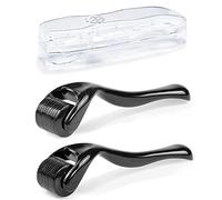 Zemolo 2 Pezzi Derma Roller 0.5mm & 1mm Microneedling per Capelli Viso