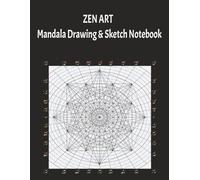 ZEN ART: Mandala Drawing & Sketch Notebook