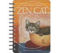 Zen Cat 2026 Weekly Planner Calendar (PRESALE 26/08/2025)