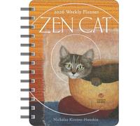 Zen Cat 2026 Weekly Planner Calendar (PRESALE 26/08/2025)