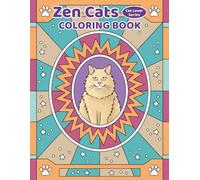 Zen Cats Coloring Book