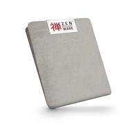 ZEN - Copertura per lettini da massaggio - lenzuolo in morbida spugna per lettini cosmetici, da terapia & trattamento - rivestimento per lettino lavabile a 60° - accessori per massaggi (platino)