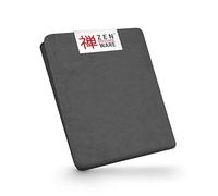 ZEN - Copertura per lettini da massaggio - lenzuolo in morbida spugna per lettini cosmetici, da terapia & trattamento - rivestimento per lettino lavabile a 60° - accessori per massaggi (ardesia)