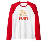 Zen e Furia, Arti Marziali Maglia con Maniche Raglan