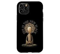 Zen è il nuovo design nero per la meditazione per lo yoga delle ragazze Custodia per iPhone 11 Pro