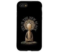 Zen è il nuovo design nero per la meditazione per lo yoga delle ragazze Custodia per iPhone SE (2020) / 7/8