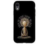 Zen è il nuovo design nero per la meditazione per lo yoga delle ragazze Custodia per iPhone XR