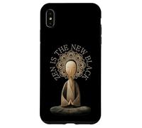 Zen è il nuovo design nero per la meditazione per lo yoga delle ragazze Custodia per iPhone XS Max