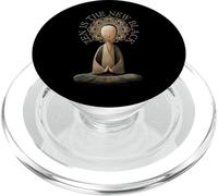 Zen è il nuovo design nero per la meditazione per lo yoga delle ragazze PopSockets PopGrip per MagSafe