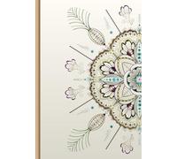 Zen Flower Full Color Cover Lined Notebook: Artistic Covered Notebook for All Personal And Scholastic Needs