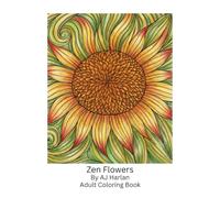 Zen Flowers: Adult Coloring Book