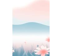 Zen Flowers Journal: A 6×9 Lined Notebook with Date Line & Table of Contents (210 pages)