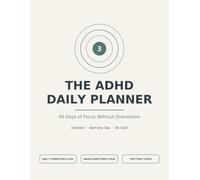 Zen Focus: The ADHD Daily Planner for Adults