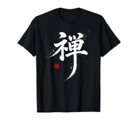 Zen Kanji Design Filosofia Giapponese Estetica Minima Maglietta