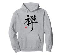 Zen Kanji Design Filosofia Giapponese Estetica Minimale #2 Felpa con Cappuccio