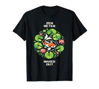 Zen Meter Charged: livello di serenità Koi Maglietta