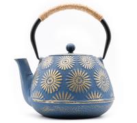 Zen Minded Teiera Giapponese In Ghisa 1,2 L Crisantemo