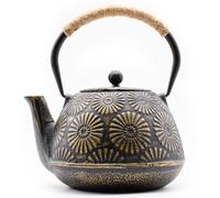 Zen Minded Teiera Giapponese In Ghisa 1,2 L Crisantemo