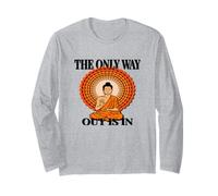 Zen Motivazionale L'unica Via d'uscita è Dentro e Maglia a Manica