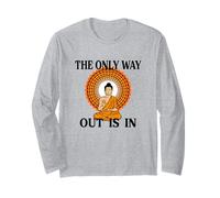 Zen Motivazionale L'unica Via d'uscita è Dentro e Maglia a Manica