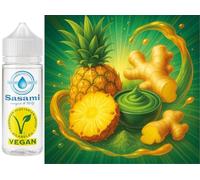 Zen Pineapple - ananas-matcha-zenzero aroma concentrato - vegano - Sasami - 100ml