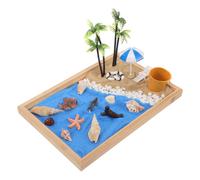 Zen Sand Beach per desktop Micro Paesaggio Sandbox Ornamento Stile giapponese