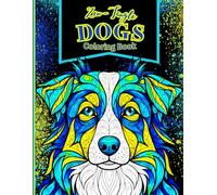 Zen Tangle DOGS - Coloring Book