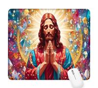 zen Tappetino per Mouse Piccolo 260x210x3mm, Gaming Mouse Pad Uomo, con Base in Gomma Antiscivolo, Mousepad con Bordi Cuciti, per Mouse Senza Fili, Laptop, Ufficio Casa, Lavabile, Regalo Uomo D-588