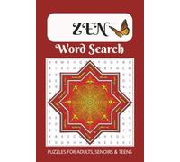 Zen Word Search Puzzle Book: Word searches with Easy-to-Read Print about Zen, Peace, Tranquility and More | 6x9 inches, 110 Pages | 50+ Puzzles... Gift for Vacations, Holidays and Free Times