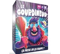 Zenagame - Il Gourdineur - Gioco d'atmosfera familiare e partito - 3-8 giocatori - Da 8 Anni - con Gourdin Gonfiabile, Ardesie e Carte