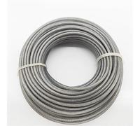 ZeNaha 50ft 2.4/2.7/3.0mm Trimmer Acciaio Nylon Corda Cavo Linea Strimmer Decespugliatore Rotolo Rotondo Lungo Erba Filo di Ricambio