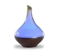 Zen'Aroma Diffusore Olio Essenziale Atlante, Diffusore Ultrasonico Aromaterapia a Freddo, Diffusore Umidificatore Elettrico, Illuminazione Led Personalizzabile, Design Moderno, Silenzioso e Compatto