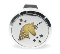 Zen'Arôme - Diffusore per Auto a Forma di Unicorno, in Acciaio Inox, Taglia Unica