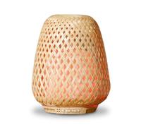 Zen'Arôme SC21-25S Oli Essenziali ad ultrasuoni Olaki (Fino a 40 m²) -Diffusore a Freddo per aromaterapia-Design Artigianale Zen in bambù Intrecciato-Illuminazione Parametrabile, Legno