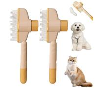 Zenbrush - Pettine per gatti, Avatore Zenbrush - Rimuove il pelo e allevia il dolore, spazzola autopulente per la toelettatura degli animali domestici, per la rimozione dei peli di cani e gatti, con