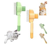Zenbrush - Pettine per gatti, Zenbrushs, rimuove il pelo e allevia il dolore, spazzola Zen per gatti, spazzola autopulente per la toelettatura delle pulci degli animali domestici 2025 nuovo pettine
