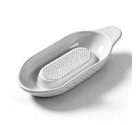 Zencantorous Grattugia in Ceramica, Grattugia per Mele, Grattugia per Frutta, Lavabile in Lavastoviglie, Macinazione Rapida, per Zenzero, Cipolla, Aglio, per la Cucina Domestica, Bianco