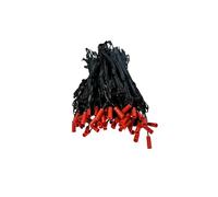 Zenda Club® (75) - Cavo di accensione pirotecnico per luci d'arterificio, 100 unità, 30 cm, colore: Nero